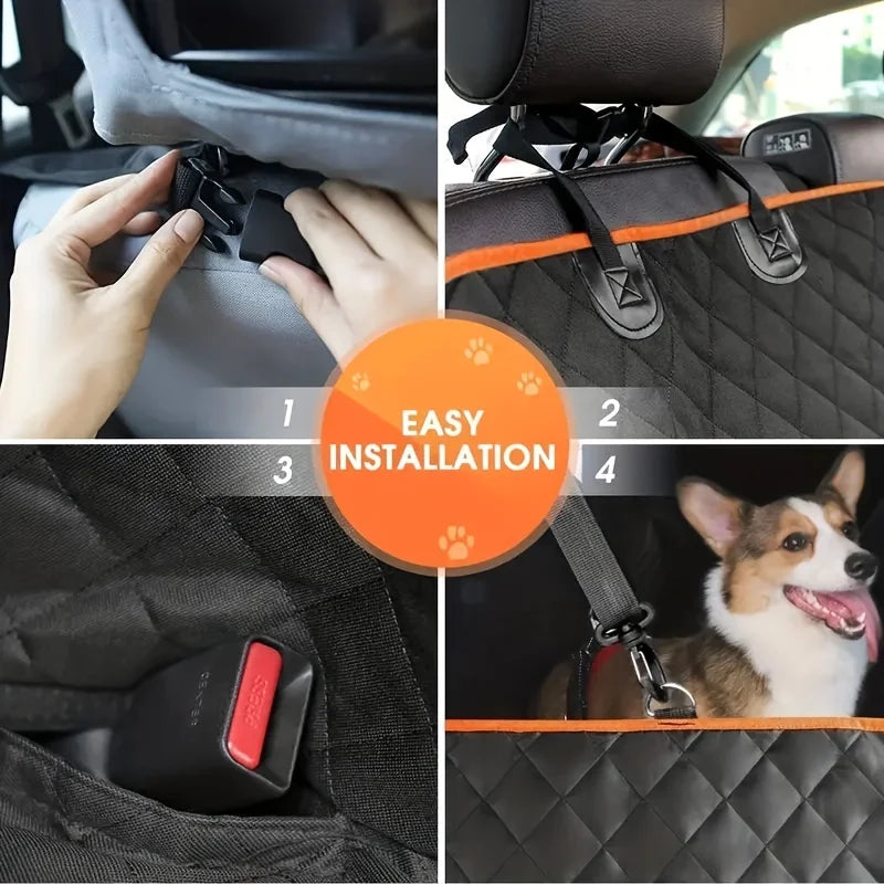 Snuggle Pet™ Hard Bottom Dog Car Seat Cover