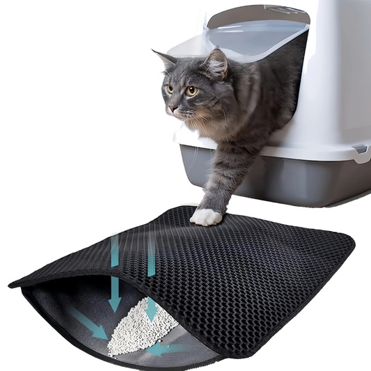 Double-Layer Waterproof Cat Litter Mat