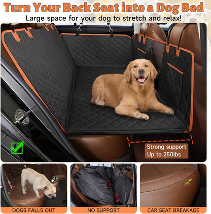 Snuggle Pet™ Hard Bottom Dog Car Seat Cover